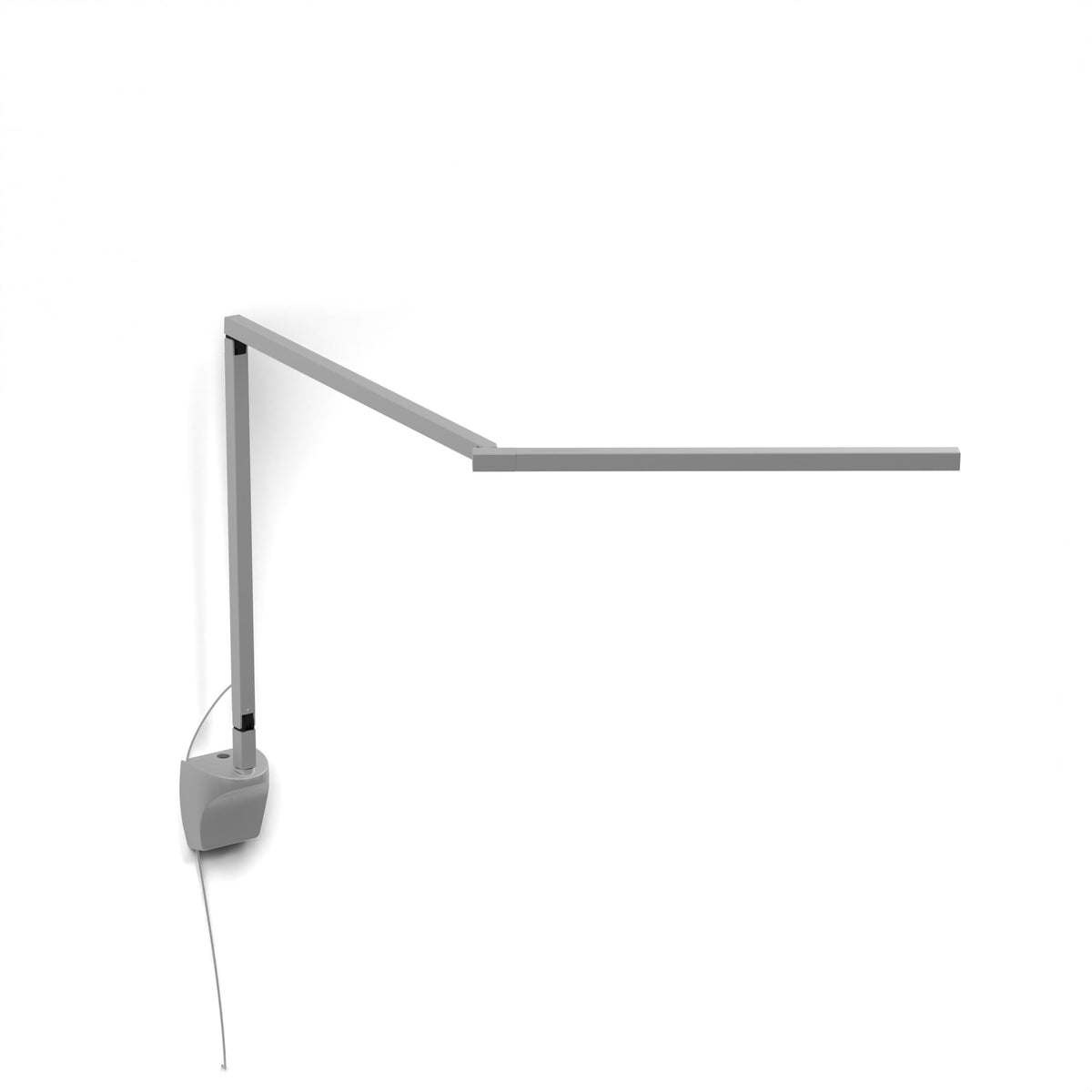 Koncept Z-Bar Mini Pro Gen 4 LED Desk Lamp, Silver, Wall Mount (Plug-In) (ZBD3100-SIL-PRO-WAL)
