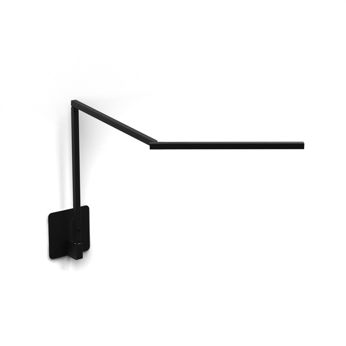 Koncept Z-Bar Mini Gen 4 LED Desk Lamp, Matte Black, Warm White 3,500K, Hardwire Wall Mount (ZBD3100-W-MTB-HWS)