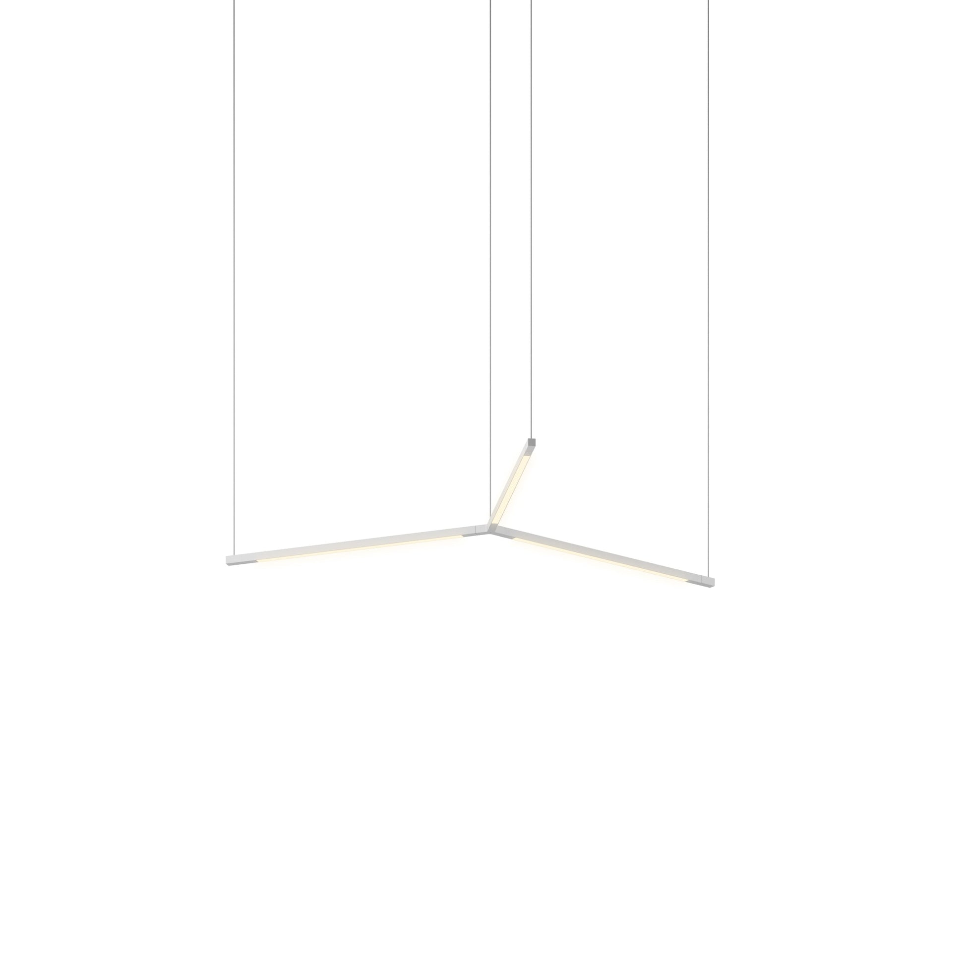 Z Bar Pendant Small Trio Silver 16 Light Bars Zbp 16 Tr Sw Sil Cnp by Koncept Inc