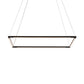 Z Bar Pendant Medium Square Soft Warm Matte Black 26 X 26 Zbp 24 S Sw Mtb Cnp by Koncept Inc