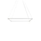 Z Bar Pendant Medium Square Soft Warm Matte White 26 X 26 Zbp 24 S Sw Mwt Cnp by Koncept Inc