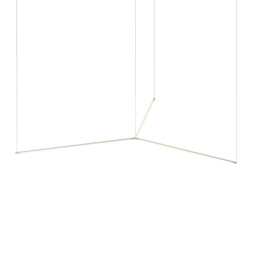 Z Bar Pendant Medium Trio Silver 24 Light Bars Zbp 24 Tr Sw Sil Cnp by Koncept Inc