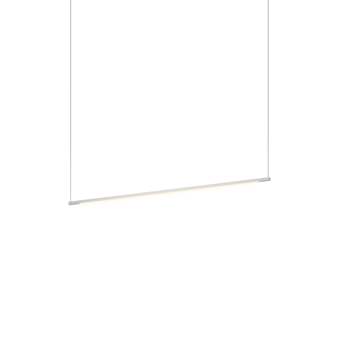 Koncept Z-Bar Pendant Linear LED Chandelier, Silver, 36" Light Bar (ZBP-36-L-SW-SIL-CNP)