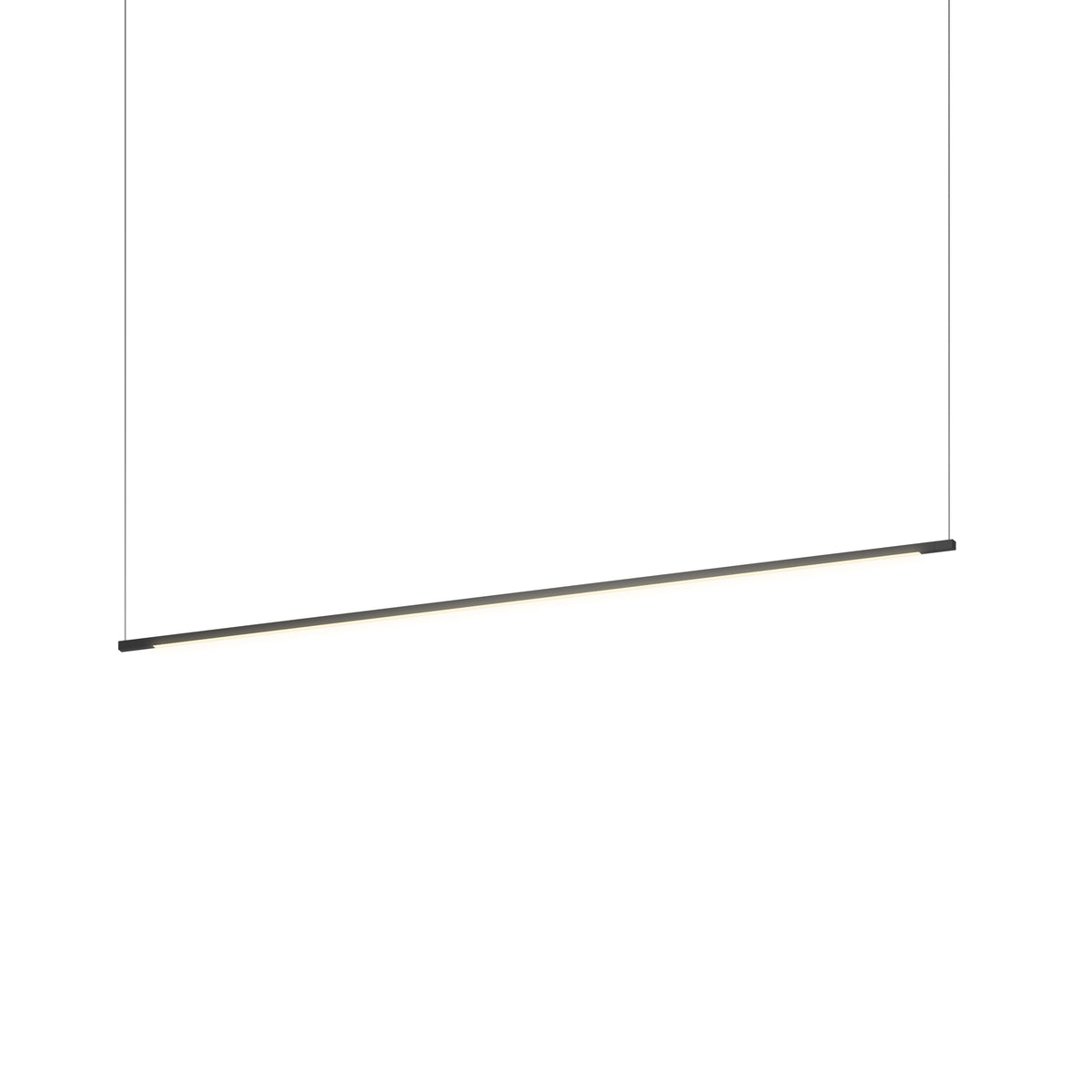 Koncept Z-Bar Pendant Linear LED Chandelier, Matte Black, 48" Light Bar (ZBP-48-L-SW-MTB-CNP)
