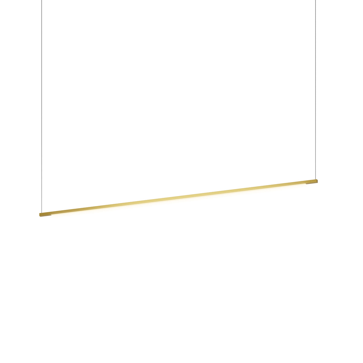 Koncept Z-Bar Pendant Linear LED Chandelier, Gold, 48" Light Bar (ZBP-48-L-SW-GLD-CNP)