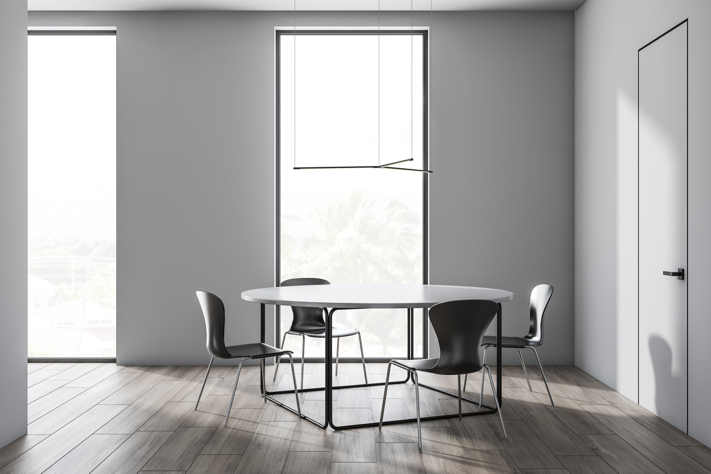 Z Bar Pendant Small Trio Silver 16 Light Bars Zbp 16 Tr Sw Sil Cnp by Koncept Inc