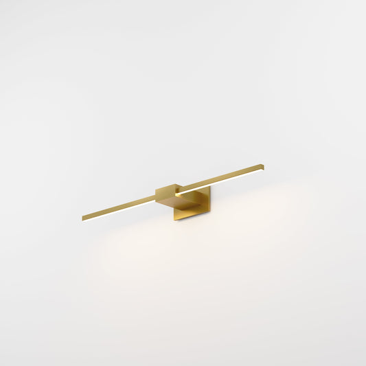 Z Bar Wall Sconce Soft Warm Gold 24 Center Mount Zbw 24 4 Cm Sw Gld by Koncept Inc