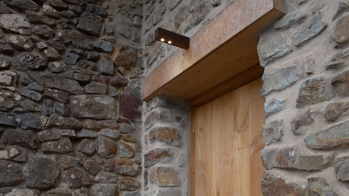 Zenthin W outdoor wall lamp by Martínez y Soler Arquitectos