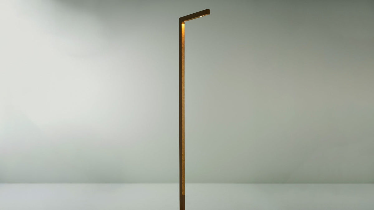 Zenthin outdoor floor lamp by Martínez y Soler Arquitectos