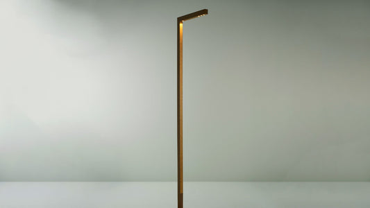 Zenthin outdoor floor lamp by Martínez y Soler Arquitectos