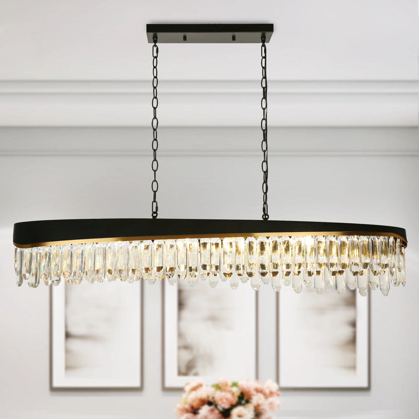 Modern Glam Kitchen Island Lighting Zephyrine - LNC Home
