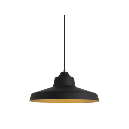 Visual Comfort Zevo 18 Pendant Light Black/Gold
