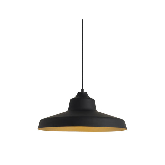 Visual Comfort Zevo 18 Pendant Light Black/Gold