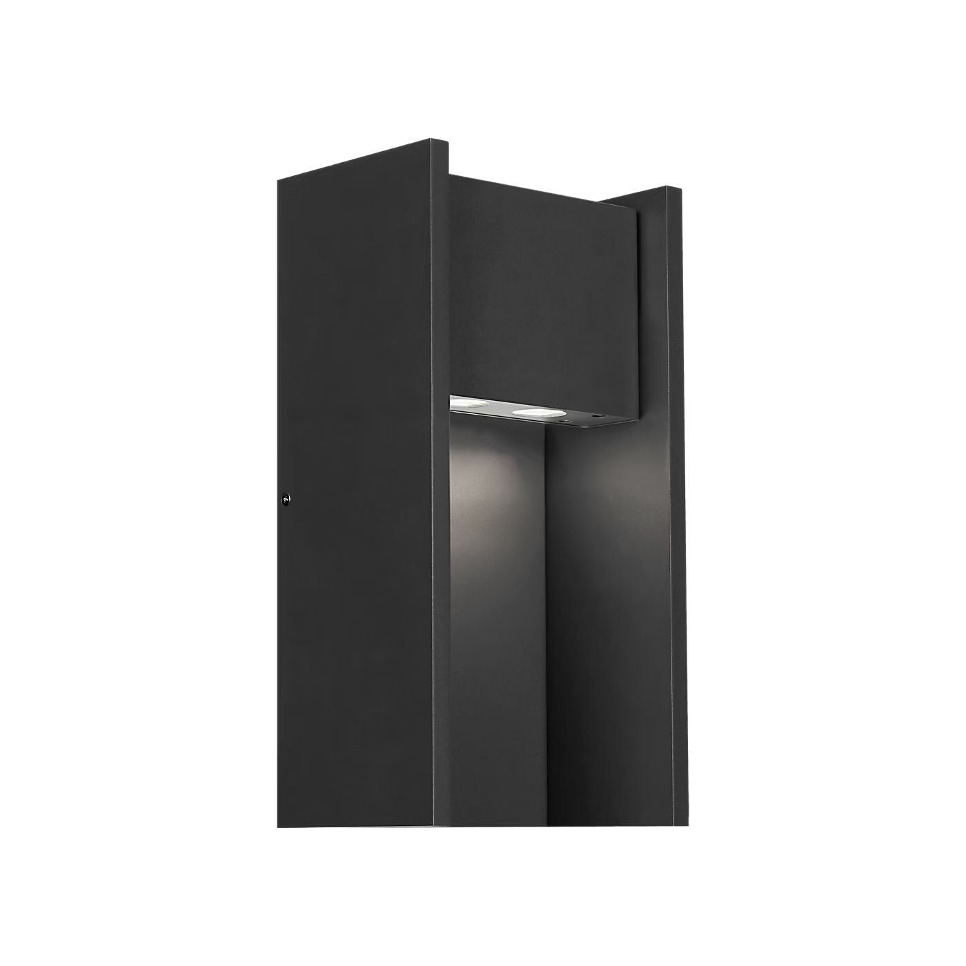 Elegant black outdoor wall sconce by Visual Comfort for contemporary home exteriors and outdoor spaces