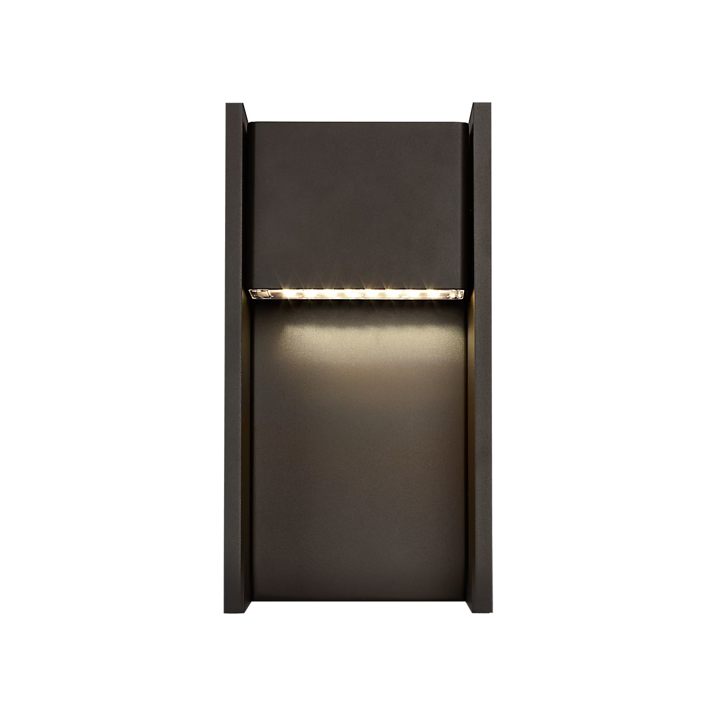 Elegant bronze exterior wall sconce by Visual Comfort for contemporary patios and residential outdoor spaces