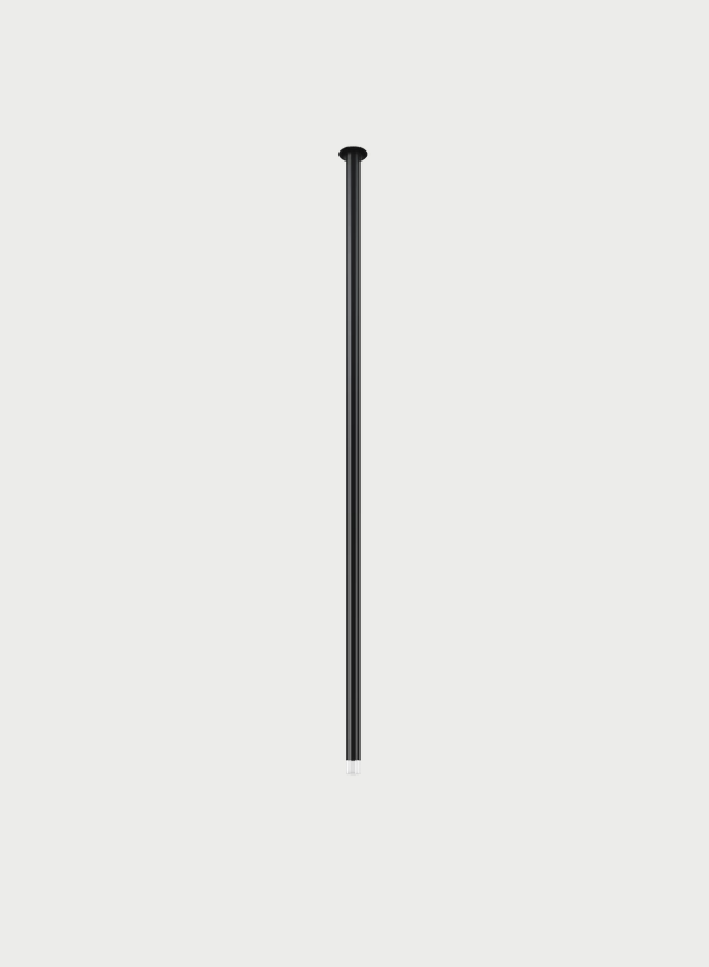 Modern Lodes A-Tube Nano Swing recessed LED ceiling light in matte black for contemporary interiors