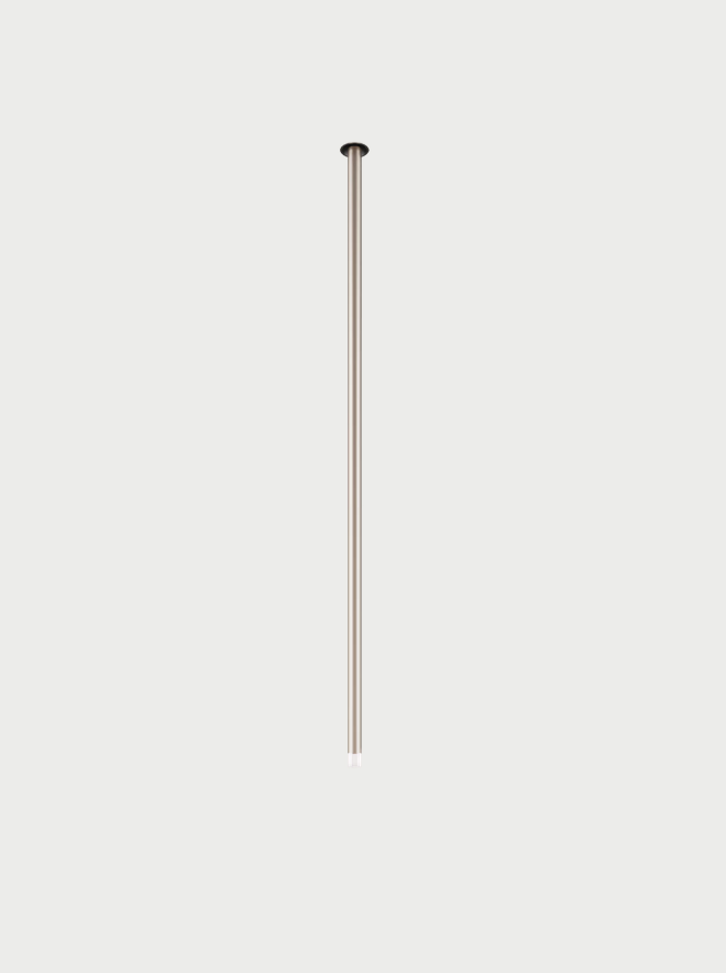 Matte Champagne Lodes A-Tube Nano Swing recessed LED ceiling light with slim cylindrical design