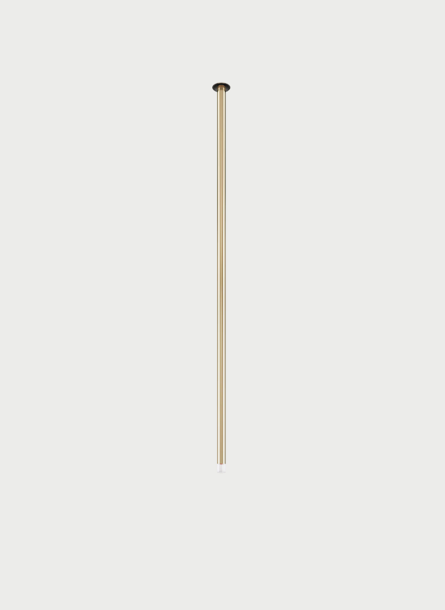 Lodes A-Tube Nano Swing Gold ceiling light with adjustable 30-degree directional lighting