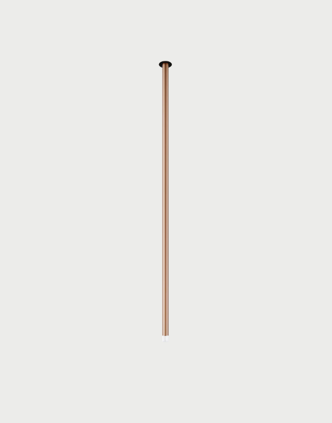 Modern Lodes A-Tube Nano Swing LED ceiling fixture in Terra finish for contemporary interiors