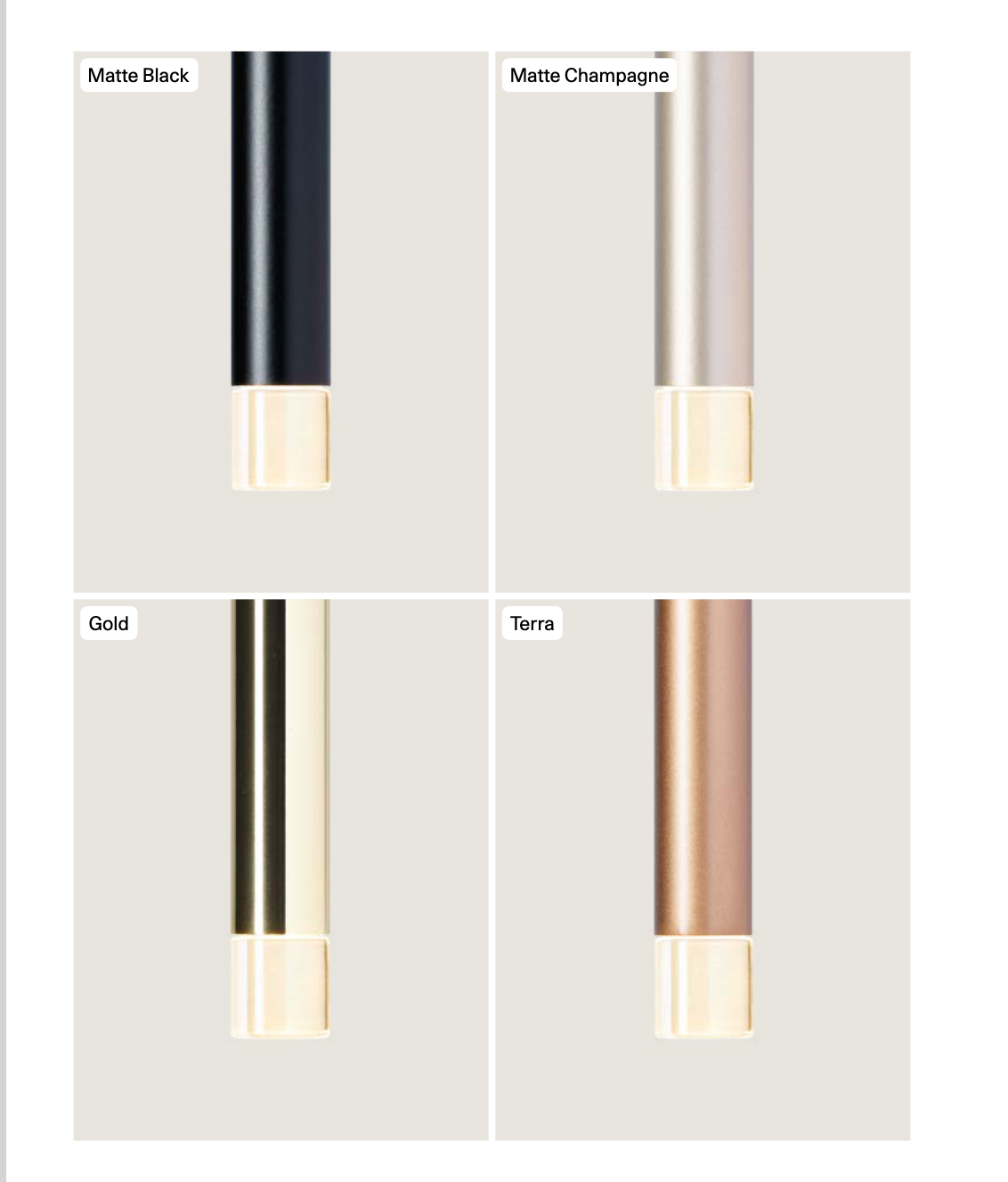 Lodes A-Tube Nano Swing recessed ceiling fixture with premium metal construction