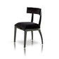 Alek Modern Black Dining Chair Set of 2