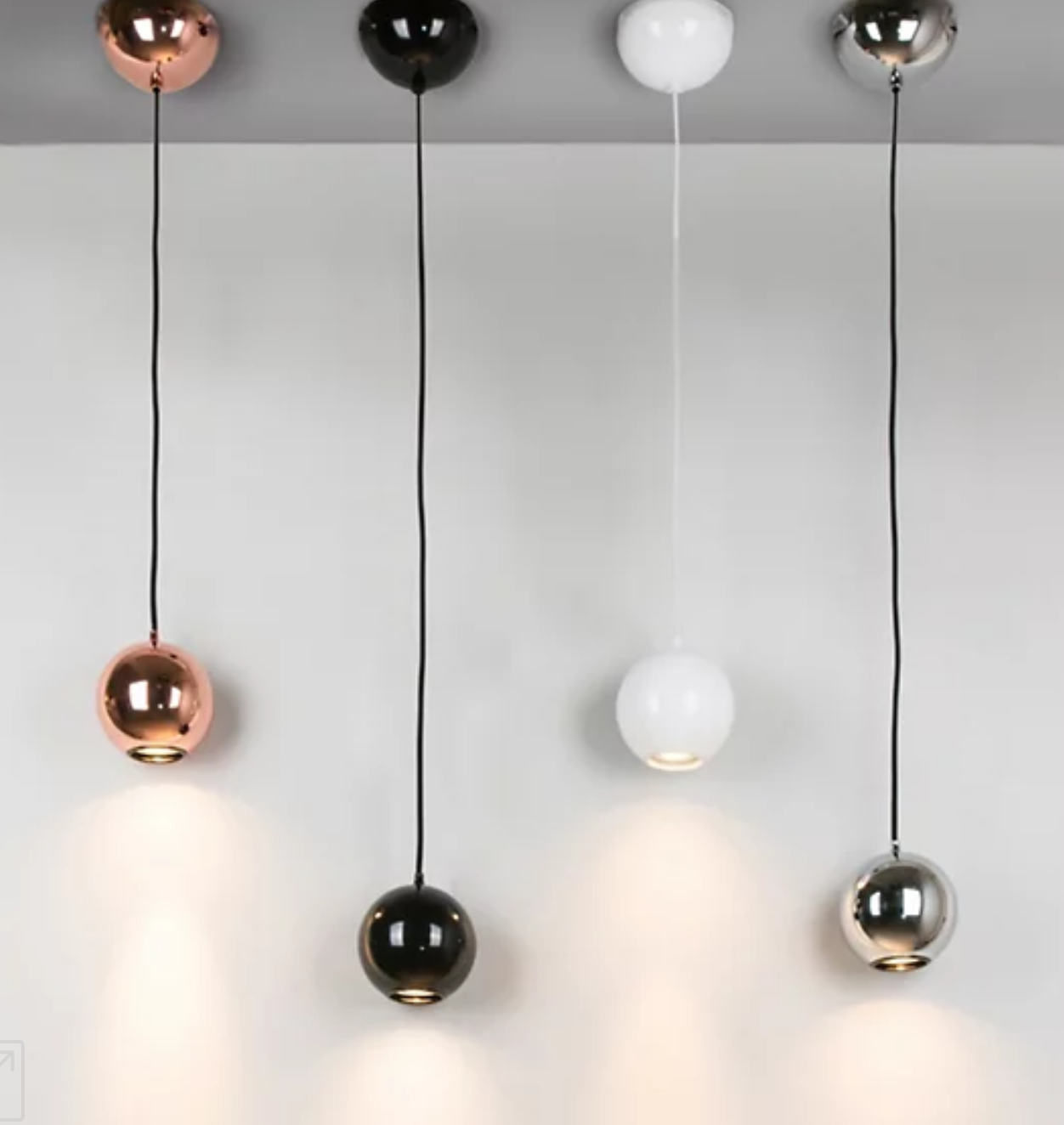 Premium Innermost Boule spherical accent light, 3-year warranty, versatile for both residential and commercial interior design.