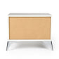 Nova Domus Alexa Italian Modern Grey Nightstand