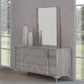 Nova Domus Alexa Italian Modern Grey Dresser