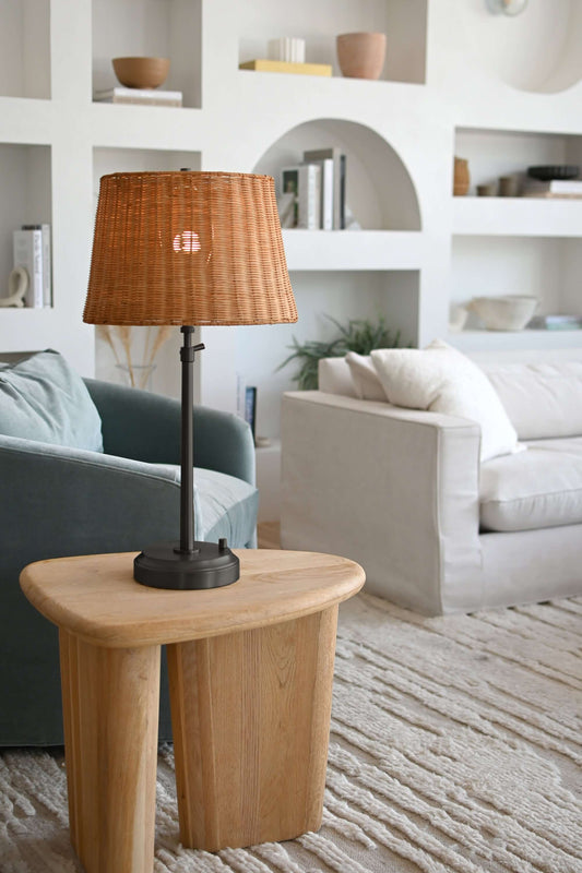 Modern Lantern Alexis cordless lamp in Black
