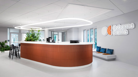 Artemide Alphabet Of Light Pendant Light in a room setting