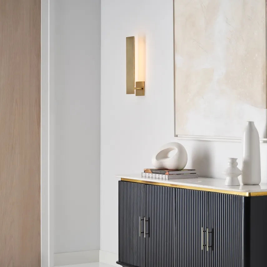 18In Brass LED Wall Sconce Angolo by Visual & Comfort & Co
