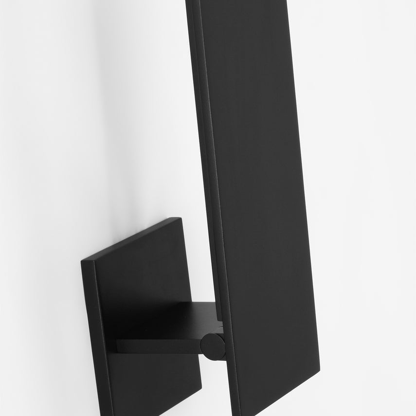 Kelly Wearstler Angolo 11 LED Black Outdoor Wall Light by Visual & Comfort & Co