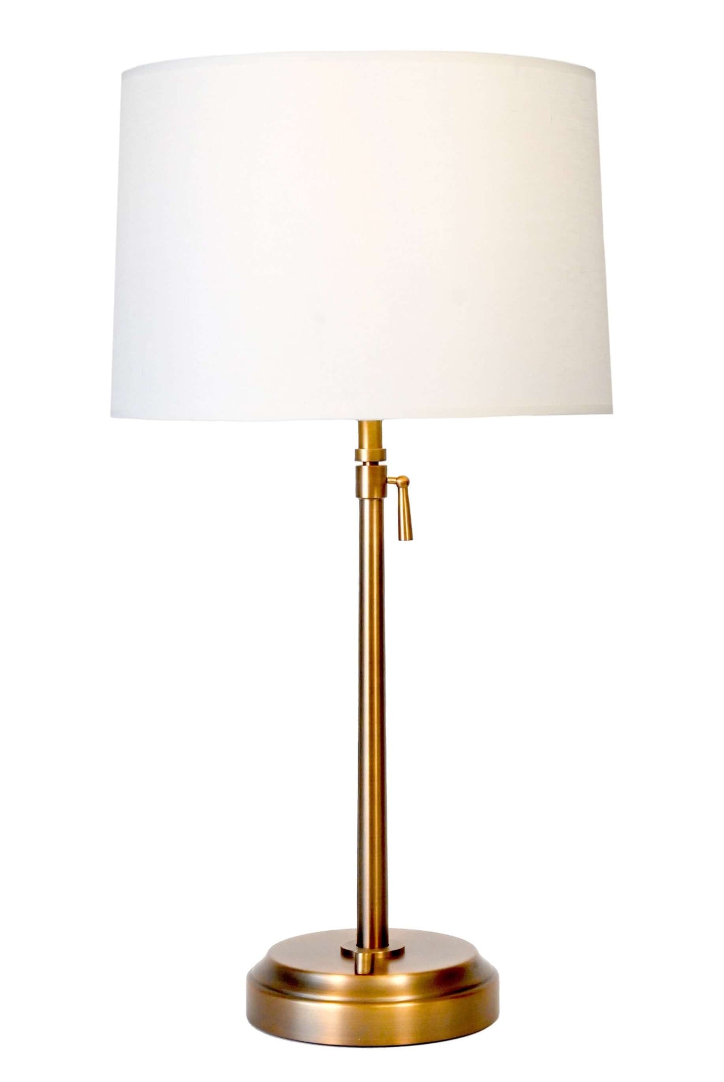 Alexis Rechargeable Table Lamp in Antique Brass