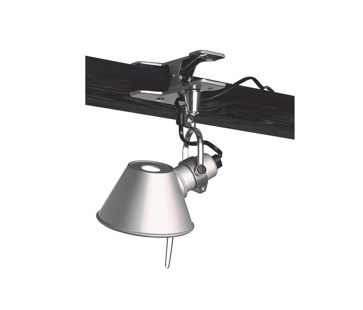 Tolomeo Classic LED Clip Spot by Artemide – Dimmable Aluminum Reading Light