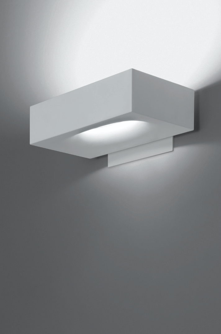 Artemide Melete LED wall light for bedroom and hallway