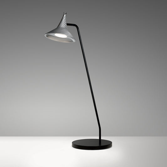 Artemide Unterlinden Table Lamp for bedside lighting in aluminum finish