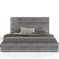 Nova Domus Asus Italian Modern Elm Grey Bed
