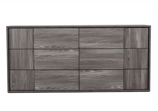 Nova Domus Asus Italian Modern Elm Grey Dresser