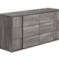 Nova Domus Asus Italian Modern Elm Grey Dresser