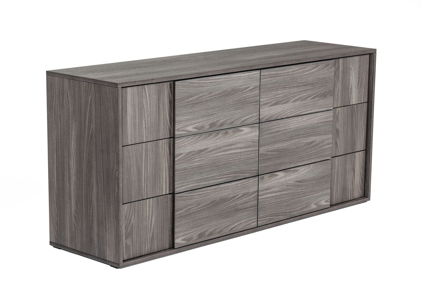 Nova Domus Asus Italian Modern Elm Grey Dresser