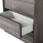 Nova Domus Asus Italian Modern Elm Grey Chest
