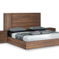 Nova Domus Asus Italian Modern Walnut Bed