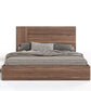 Nova Domus Asus Italian Modern Walnut Bed