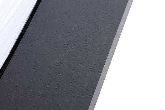 Modrest Opal Modern Wenge and White Platform Bed