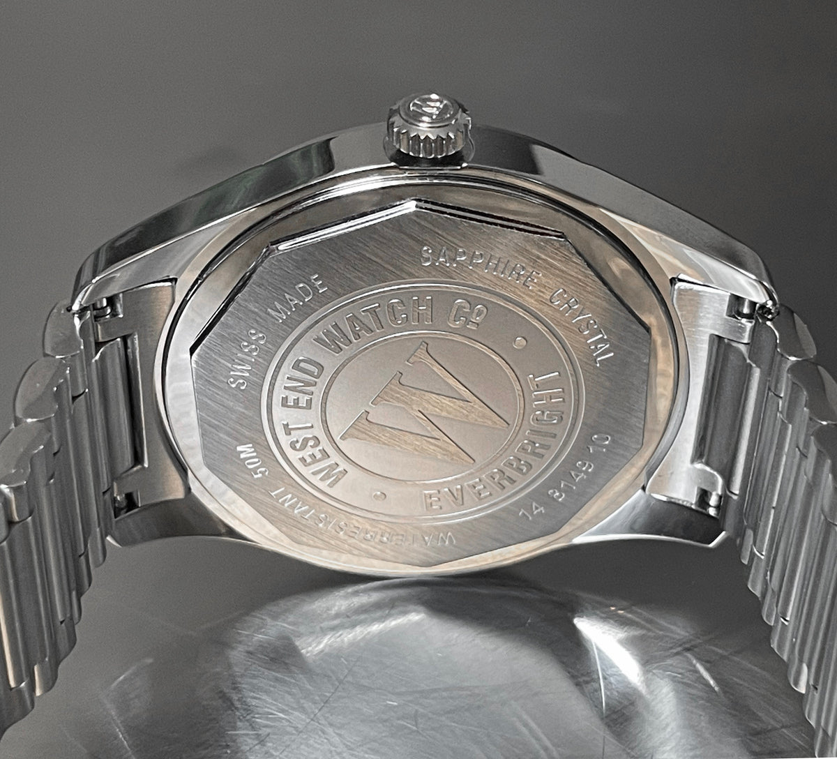 West End Watch Co. Sowar Steel – automatic watch, photo 6