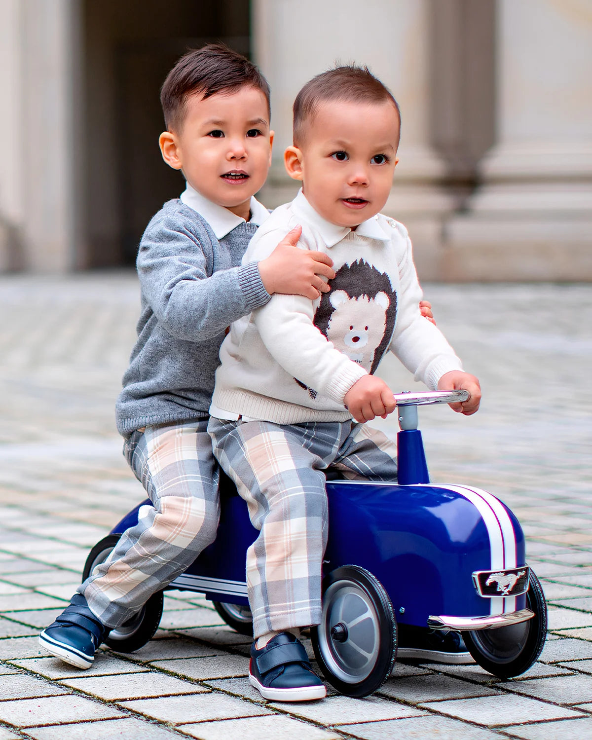 Baghera 1966 Mustang inspired ride-on car for children