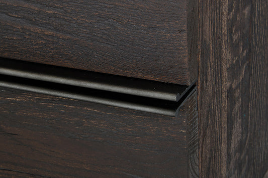 Modrest Selma Modern Dark Aged Oak Chest