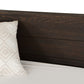 Modrest Selma Modern Dark Aged Oak Eastern King Bed