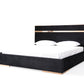 Nova Domus Cartier Modern Black and Rosegold Bedroom Set