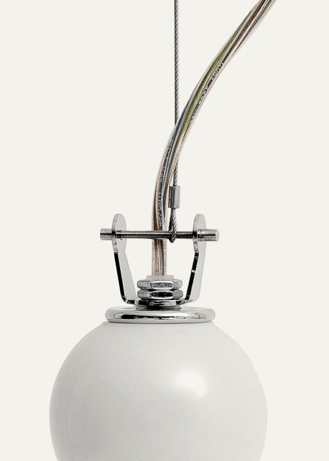 Produzione Privata Acquatinta in white glaze – pendant light by Michele De Lucchi, photo 13
